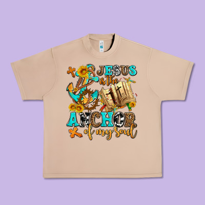 Jesus Is The Anchor Of My Soul Urban Heavy Tee Designed By Adodesignshop