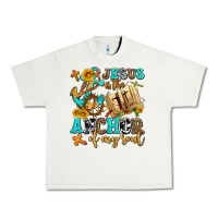 Pistachio jesus is the anchor of my soul Urban Heavy Tee - AdoDesignShop