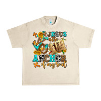 Sandshell jesus is the anchor of my soul Urban Heavy Tee - AdoDesignShop