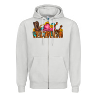 Cowgirl Zipper Hoodie | Teevron