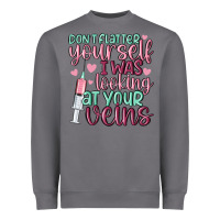 Storm don't flatter yourself i was looking at your veins Heavyweight Sweatshirt - MaliasSmallBusiness