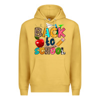 Antique Gold back to school Premium Hoodie - texasbilliewilder