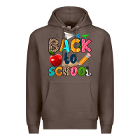Coffee back to school Premium Hoodie - texasbilliewilder