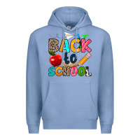 Colony Blue back to school Premium Hoodie - texasbilliewilder