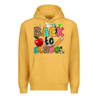 Mustard back to school Premium Hoodie - texasbilliewilder
