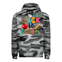 Slate Camo back to school Premium Hoodie - texasbilliewilder