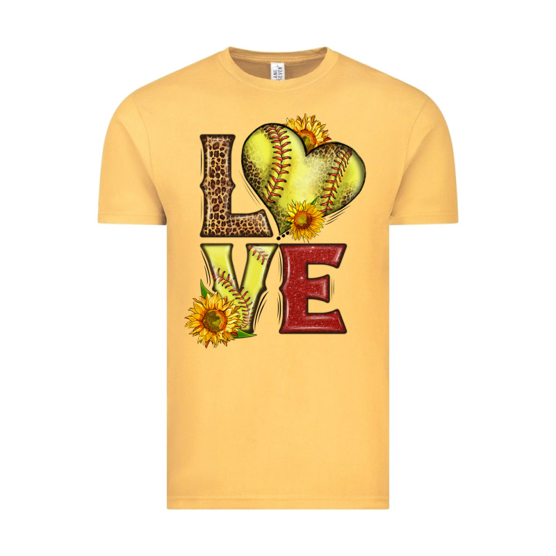 Western Love Softball Vintage Tee by LillyAllenDesigns | Teevron