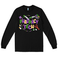Black pharmacy tech Long Sleeve Tee - MaliasSmallBusiness