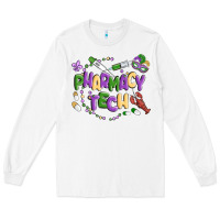 White pharmacy tech Long Sleeve Tee - MaliasSmallBusiness
