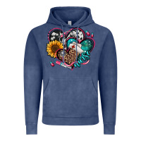 Vintage Denim nurse hearts Vintage Hoodie - Jasminsmagicworld