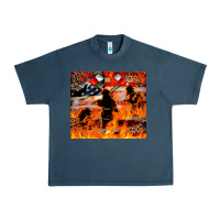 Midnight Navy Western Firefighters With Thin Red Line Urban Heavy Tee - LillyAllenDesigns