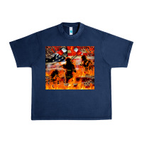 Navy Western Firefighters With Thin Red Line Urban Heavy Tee - LillyAllenDesigns