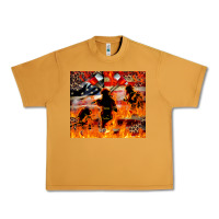 Peanut Butter Western Firefighters With Thin Red Line Urban Heavy Tee - LillyAllenDesigns