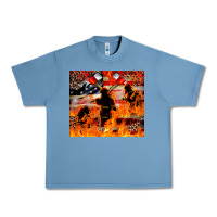 Pebble Blue Western Firefighters With Thin Red Line Urban Heavy Tee - LillyAllenDesigns