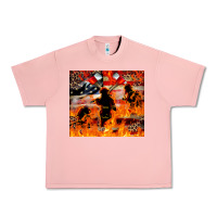 Salmon Western Firefighters With Thin Red Line Urban Heavy Tee - LillyAllenDesigns