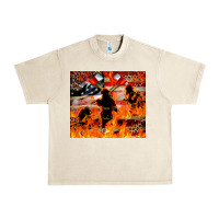 Sandshell Western Firefighters With Thin Red Line Urban Heavy Tee - LillyAllenDesigns