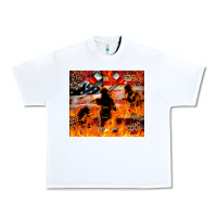 White Western Firefighters With Thin Red Line Urban Heavy Tee - LillyAllenDesigns