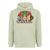 Matcha Baseball gnomes Heavyweight Hoodie - NancyCooperArtShop