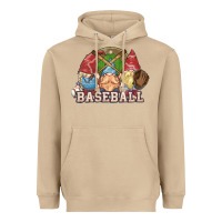 Mushroom Baseball gnomes Heavyweight Hoodie - NancyCooperArtShop
