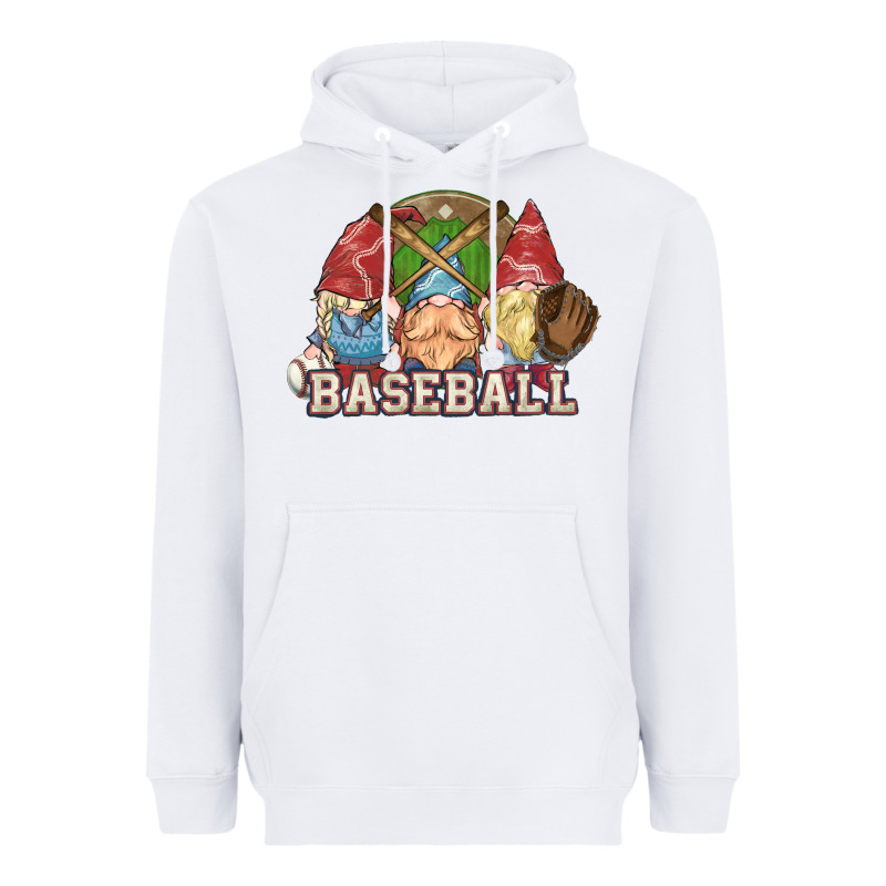 Baseball Gnomes Heavyweight Hoodie by NancyCooperArtShop | Teevron
