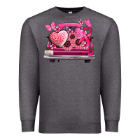 Cancer Truck Back View Premium Sweatshirt | Teevron