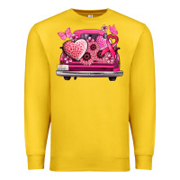 Lemon cancer truck back view Premium Sweatshirt - NancyCooperArtShop