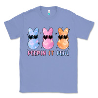 Colony Blue peepin it real easter glitter Classic Tee - MaliasSmallBusiness