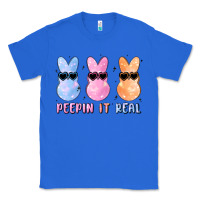 True Royal peepin it real easter glitter Classic Tee - MaliasSmallBusiness