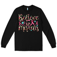 Black believe in miracles Long Sleeve Tee - JahusDesignShop