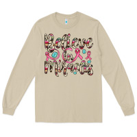 Mushroom believe in miracles Long Sleeve Tee - JahusDesignShop
