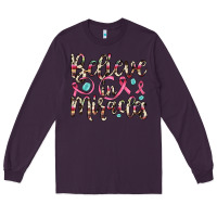 Plum believe in miracles Long Sleeve Tee - JahusDesignShop