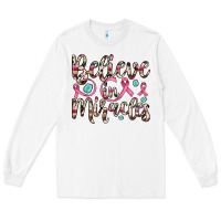 White believe in miracles Long Sleeve Tee - JahusDesignShop