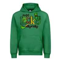 Emerald One lucky mom St. Patrick's Urban Hoodie - OliviaCreatesArt