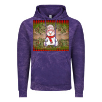 Cloud Purple Christmas snowman Vintage Hoodie - AdoDesignShop
