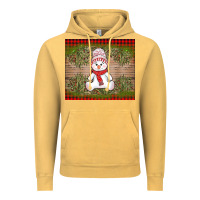 Vintage Mustard Christmas snowman Vintage Hoodie - AdoDesignShop