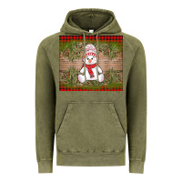 Vintage Olive Christmas snowman Vintage Hoodie - AdoDesignShop