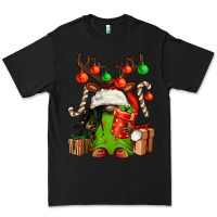 Black christmas afro gnomes Premium Tee - FaDigitalArtStudio
