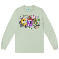 Matcha cna mardi gras Long Sleeve Tee - MaliasSmallBusiness