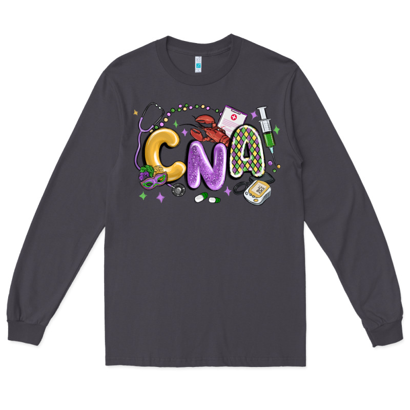 Cna Mardi Gras Long Sleeve Tee by MaliasSmallBusiness | Teevron