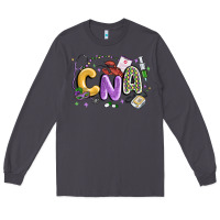 Smoke cna mardi gras Long Sleeve Tee - MaliasSmallBusiness