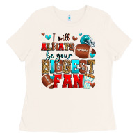 Bone i will always be your biggest fan american footbal Ladies Tee - Zillion Design Studio