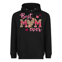 Black Best Mom Ever Heavyweight Hoodie - texasbilliewilder