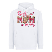 White Best Mom Ever Heavyweight Hoodie - texasbilliewilder