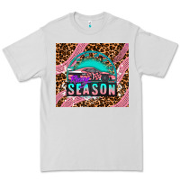 Dove Grey pink racing car Premium Tee - AdoDesignShop