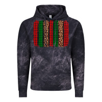 Cloud Black christmas glitter leopard brushstroke Vintage Hoodie - AdoDesignShop