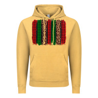 Vintage Mustard christmas glitter leopard brushstroke Vintage Hoodie - AdoDesignShop