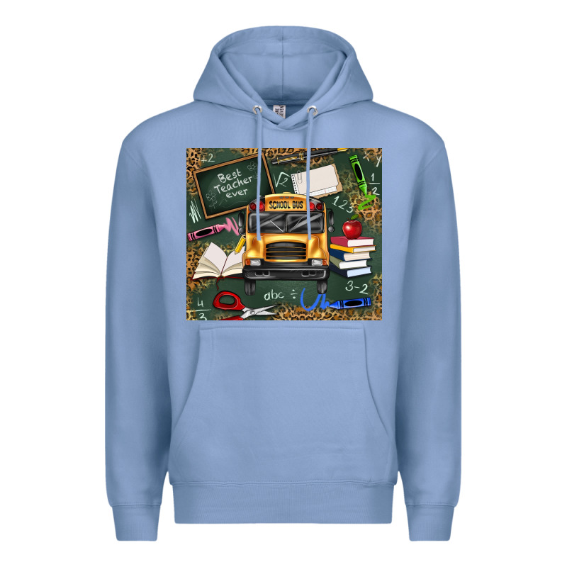 School Bus Back To School Premium Hoodie by texasbilliewilder | Teevron