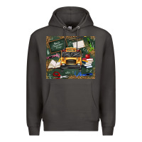 Smoke school bus back to school Premium Hoodie - texasbilliewilder