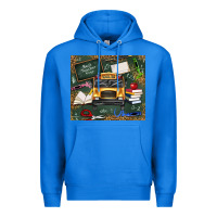 True Royal school bus back to school Premium Hoodie - texasbilliewilder