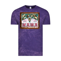 Cloud Purple western bull skull mama mousepad Vintage Tee - BarkalooDesign
